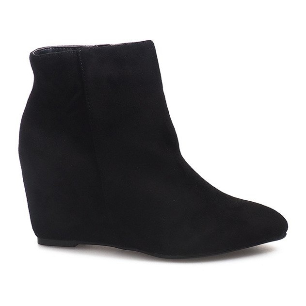 Botas Wedges On Wedge B5062 Pretas preto