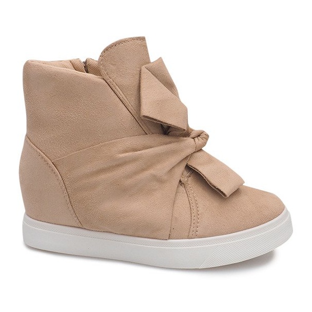 Tênis Wedge 1787 Beige bege