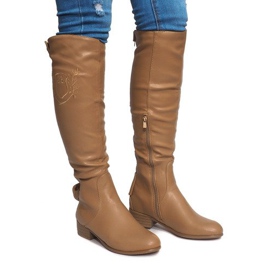 Botas com alto isolamento X453-14 Bege Botas com alto isolamento X453-14 Bege