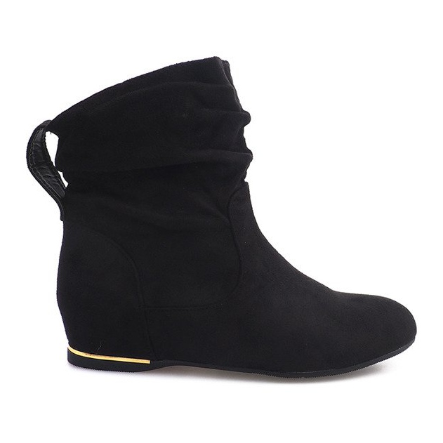 Botas de camurça Cunha C-7111 Pretas preto