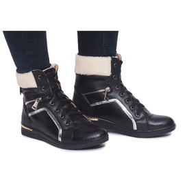 Tênis Quente RY93022-1 Preto Tênis Quente RY93022-1 Preto