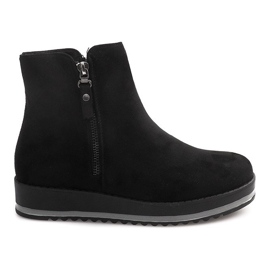 Botas quentes botas Jodhpur K-103 pretas preto