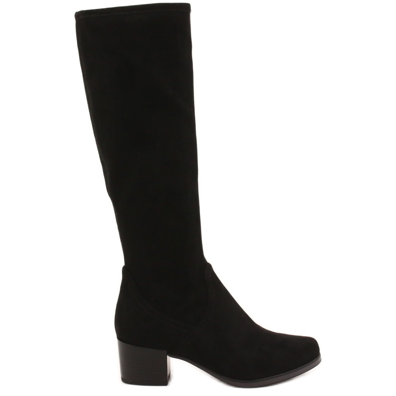 Botas elásticas femininas Caprice 25506-41 044 pretas preto Botas elásticas femininas Caprice 25506-41 044 pretas preto