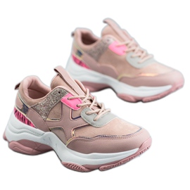 SHELOVET Calçados Esportivos da Moda rosa