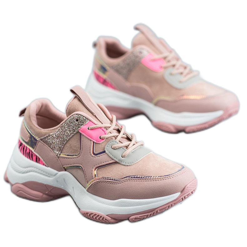 SHELOVET Calçados Esportivos da Moda rosa