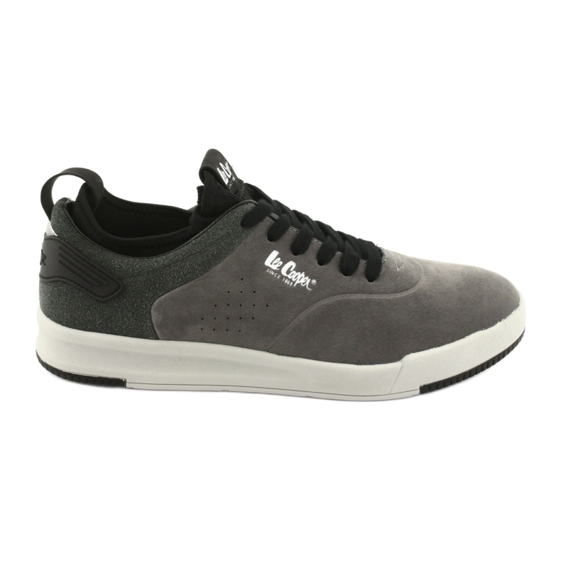 Sapatos Lee Cooper 19-29-051B cinza preto