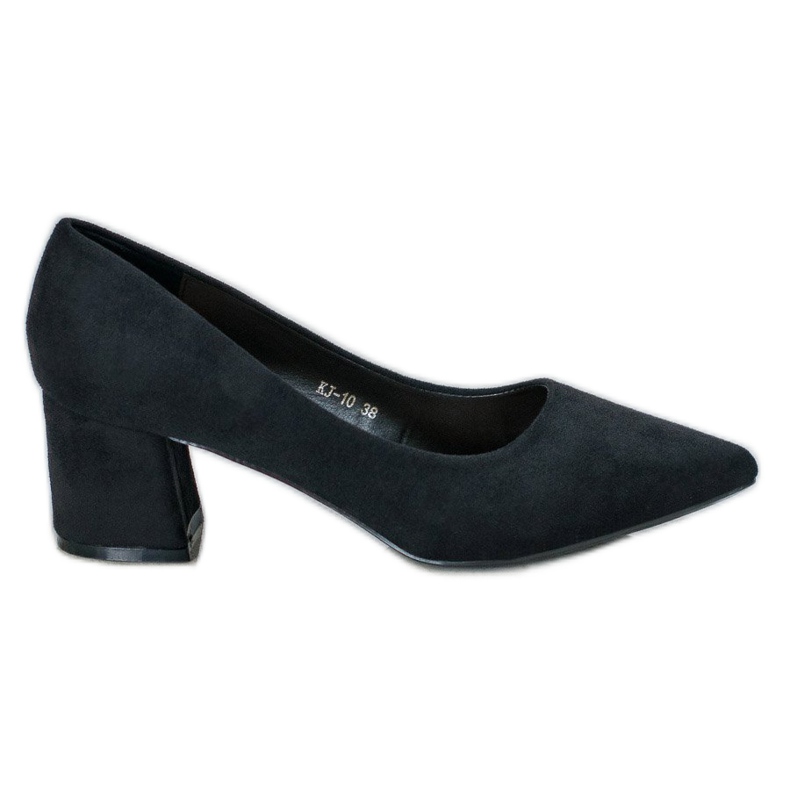 Ch. Creation Black Pumps In Spitz preto