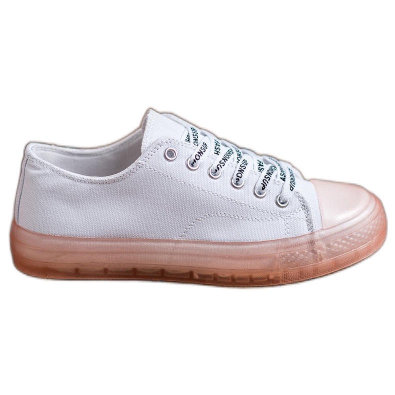 SHELOVET Tênis baixo feminino branco