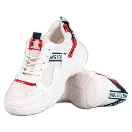 SHELOVET Calçados esportivos confortáveis marrom