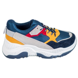 SHELOVET Tênis multicoloridos