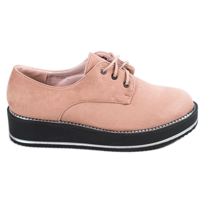 Forever Folie Sapatos na plataforma rosa