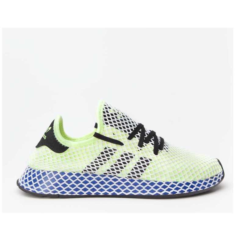 Adidas Deerupt Runner 662 Hi Res Núcleo Amarelo Nuvem Preta Branco multicolorido