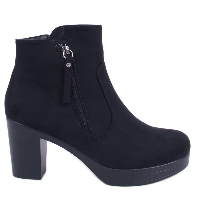 Botas pretas 8B882 pretas de salto alto preto