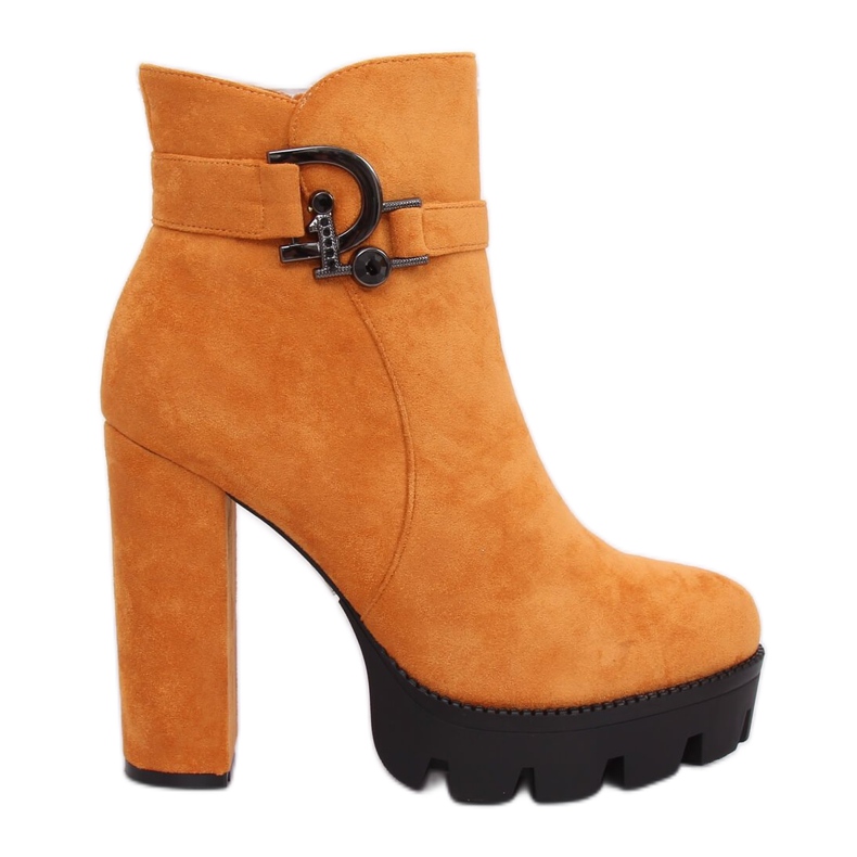 Botas plataforma Honey NS068P amarelas amarelo