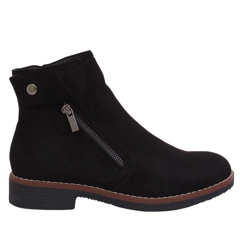 Botas Jodhpur pretas para mulheres 8B908 pretas preto