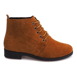 Szunowane Boots FC-P04 Camel castanho Szunowane Boots FC-P04 Camel castanho