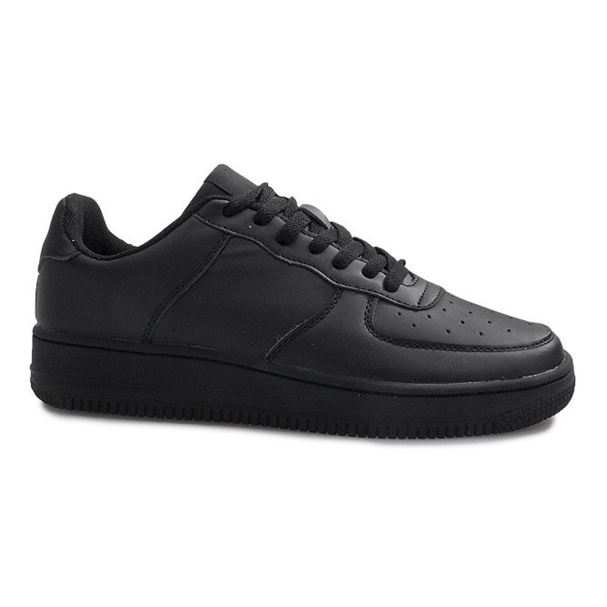 Sapatos esportivos Black Air Force preto