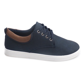 Tênis masculino casual 655 azul marinho azul-marinho