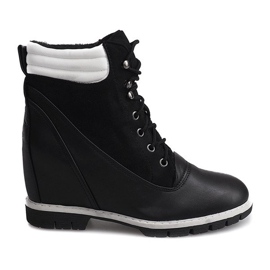 Cunhas de madeira isoladas CN865 pretas preto