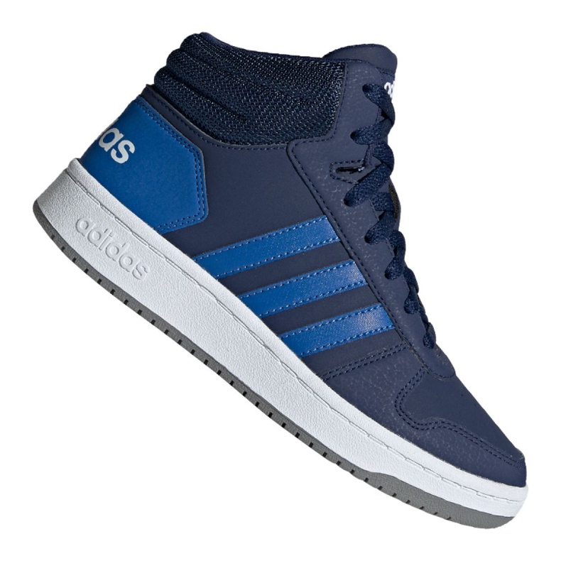 Sapatos Adidas Hoops Mid 2.0 Jr EE6707 azul marinho
