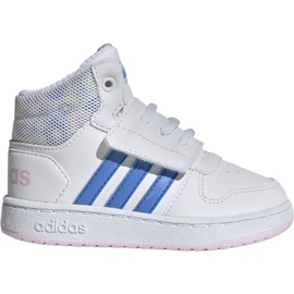 Adidas Hoops Mid 2.0 I Jr EE8550 branco Adidas Hoops Mid 2.0 I Jr EE8550 branco