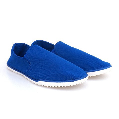 Tênis Lycra 8527 Blue Slip-On azul