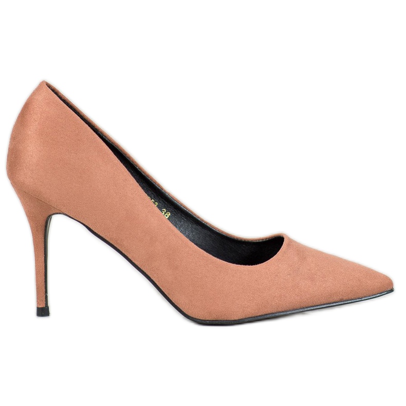 Diamantique Salto alto bege