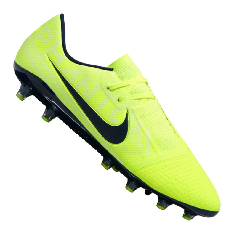 Sapatos amarelos Nike Phantom Vnm Pro AG-Pro M AO0574-717
