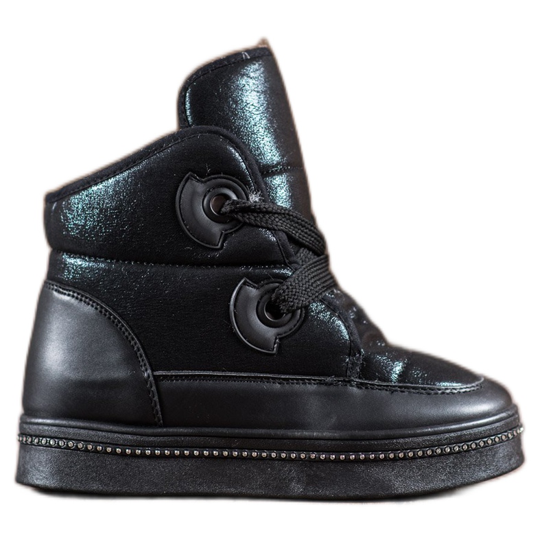 RTX WALK Botas de neve com cristais preto RTX WALK Botas de neve com cristais preto