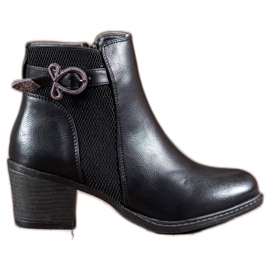 Abloom Botas Com Fivela Decorativa preto Abloom Botas Com Fivela Decorativa preto