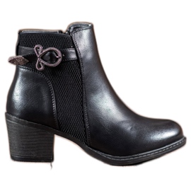 Abloom Botas Com Fivela Decorativa preto