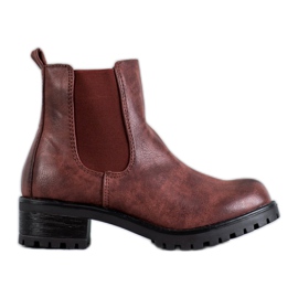 Jennika Botas na plataforma vermelho Jennika Botas na plataforma vermelho