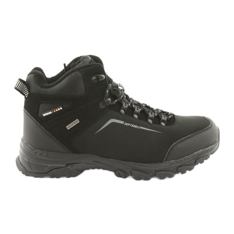 American Club Botas americanas de trekking de inverno com membrana preto