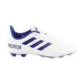 Chuteiras Adidas Predator 19.4 FxG Jr CM8542 branco