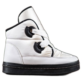 RTX WALK Botas de neve com cristais branco