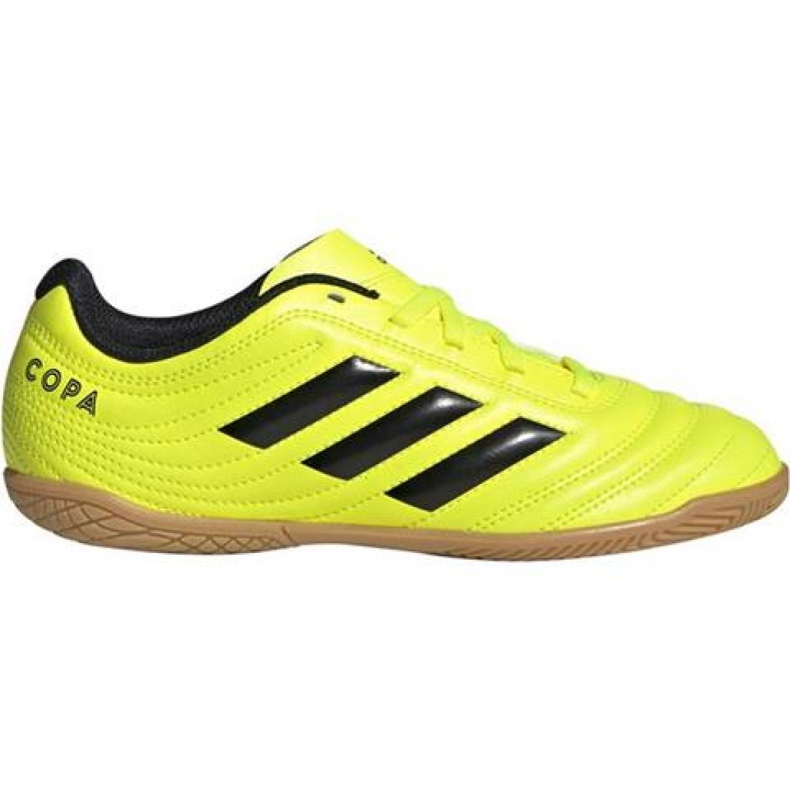 Sapatos de interior adidas Copa 19.4 In Jr F35451 amarelo amarelo
