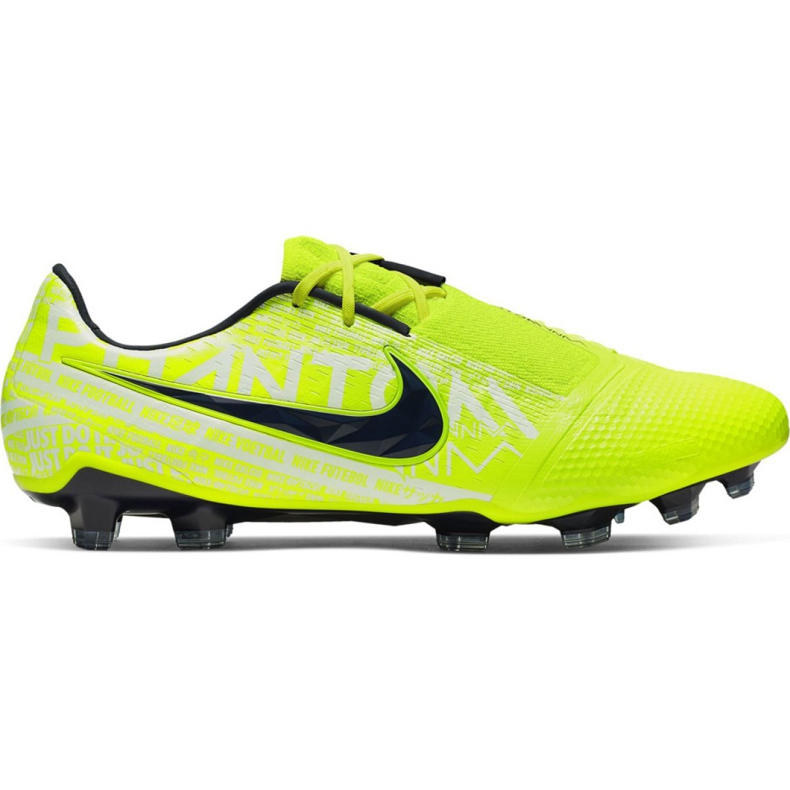 Chuteiras Nike Phantom Venom Elite Fg M AO7540-717 multicolorido amarelo