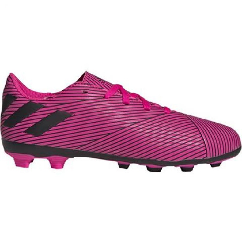 Chuteiras Adidas Nemeziz 19.4 FxG Jr F99949 rosa rosa