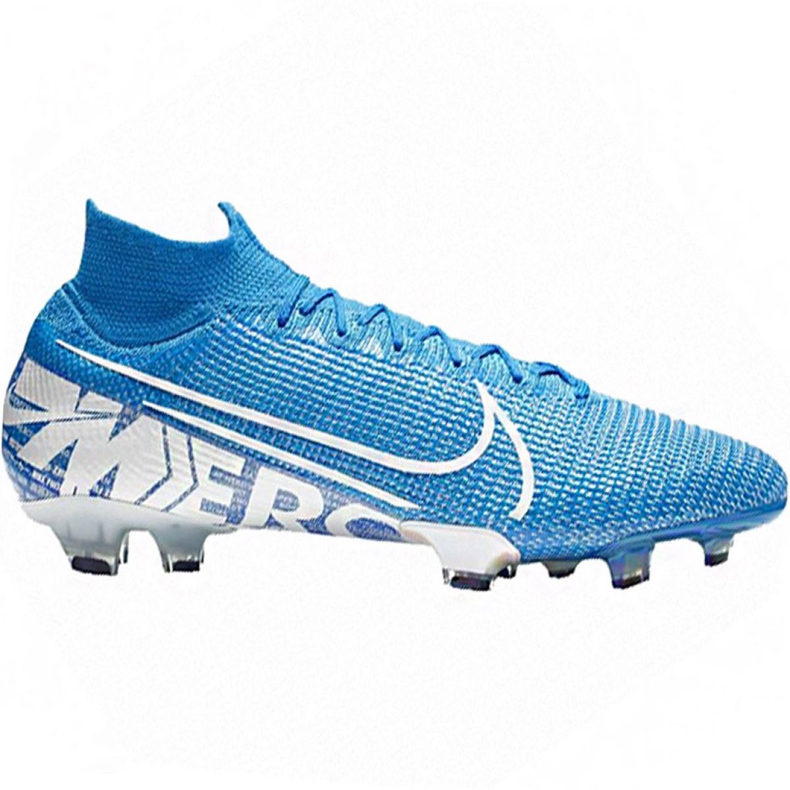 Chuteiras Nike Mercurial Superfly 7 Elite Fg M AQ4174-414 azul azul Chuteiras Nike Mercurial Superfly 7 Elite Fg M AQ4174-414 azul azul