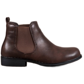 Small Swan Botas clássicas do Chelsea marrom