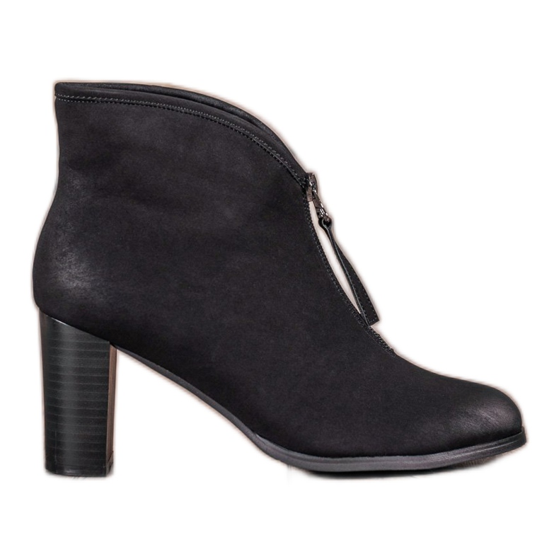 Botas VINCEZA com zíper preto