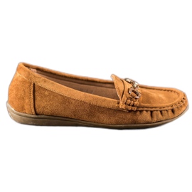 Sixth Sense Mocassins Com Ornamento marrom