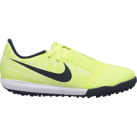 Chuteiras Nike Phantom Venom Academy Tf Jr AO0377-717 amarelo amarelos