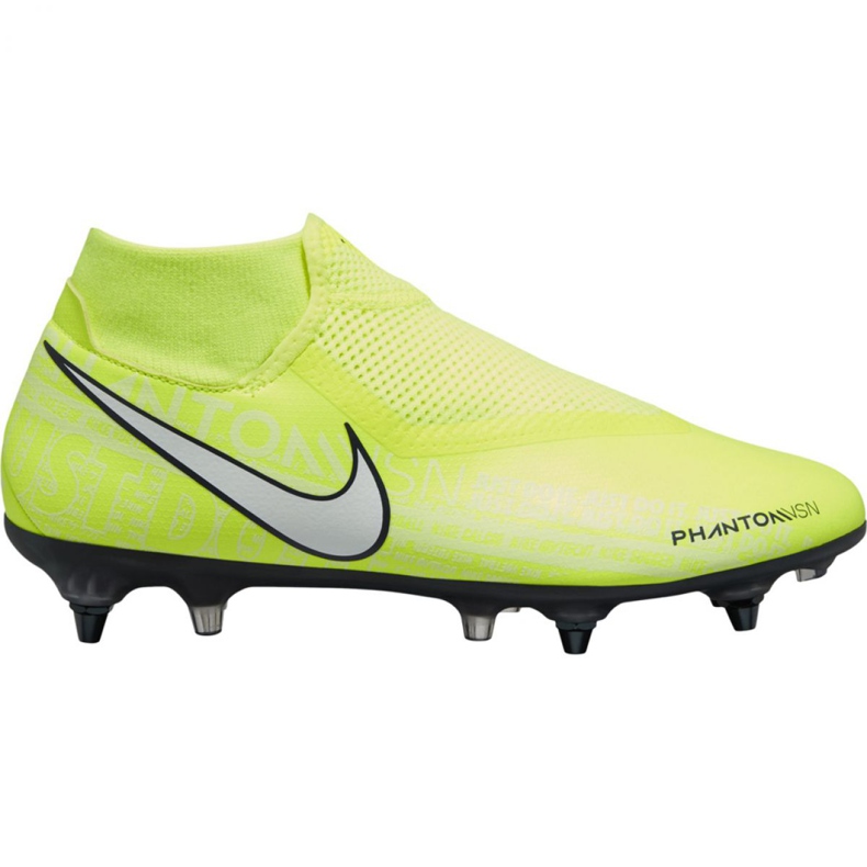 Chuteiras Nike Phantom Vsn Academy Df Sg Pro Ac M BQ8845-717 amarelo amarelo