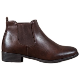 Anesia Paris Botas marrons Chelsea marrom