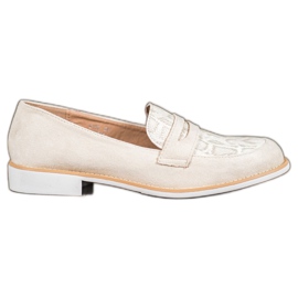 Bestelle Mocassins Com Glitter marrom