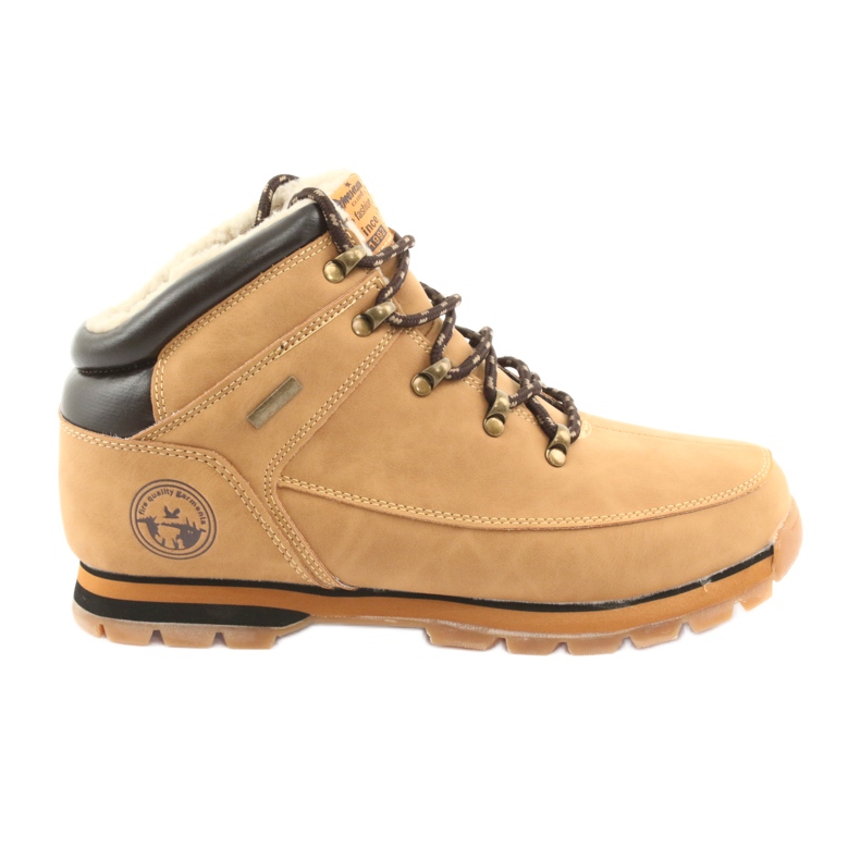 American Club Botas de amarrar camelo ES40 castanho multicolorido