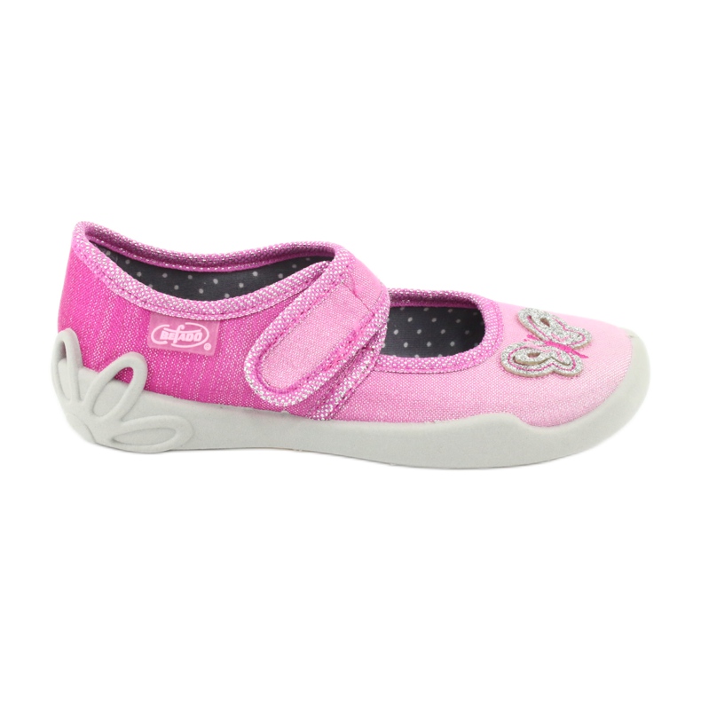 Calçados infantis Befado 123X038 rosa
