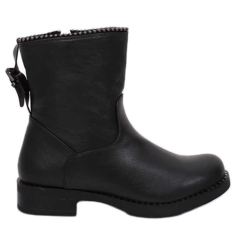 Botas militares pretas JY705 pretas preto