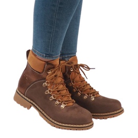 Botas femininas camurça camelo BK-29 marrom